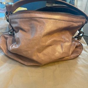 Authentic FYRE MUSHROOM TAN SHOULDER BAG